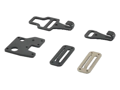 자동차 인테리어 트림 부품용 파우더 코팅 후크